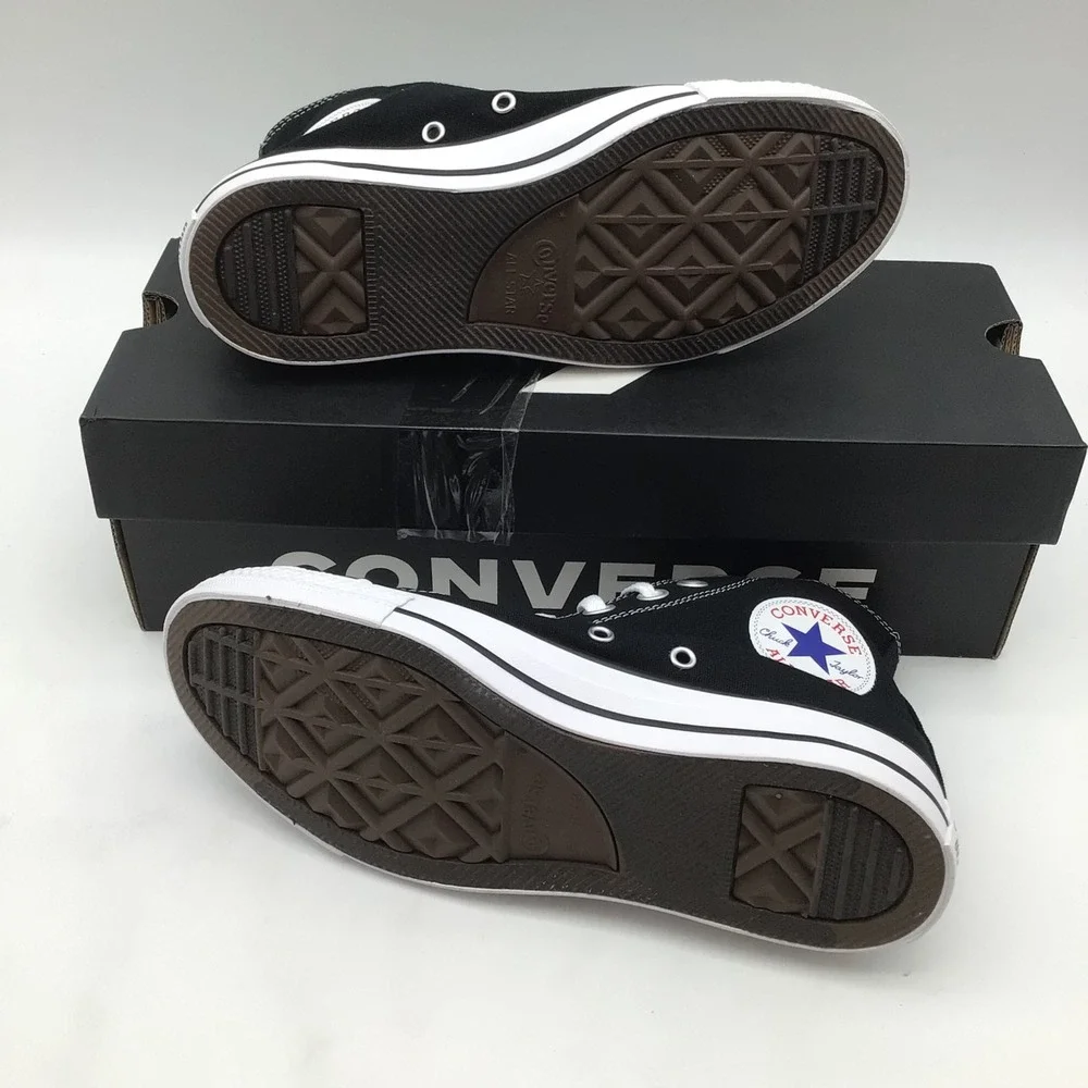 Converse Chuck Taylor All Star Hi Black White Mens Size 5 M9160 Sneakers NEW - Picture 5 of 6
